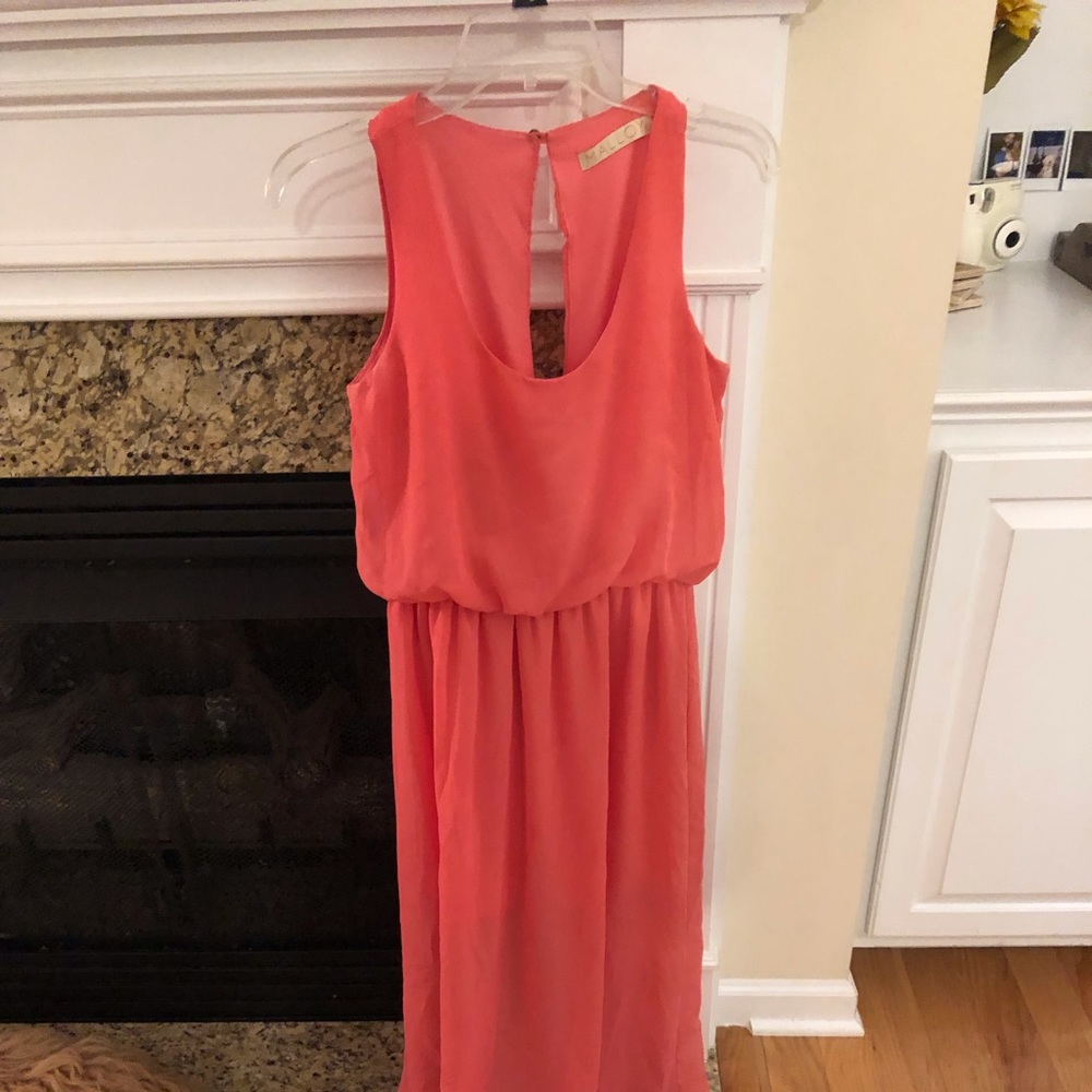 Floor length summer dress